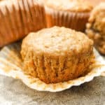 oatmeal flax muffins for breakfast or a snack