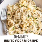 creamy white pasta sauce pinterest
