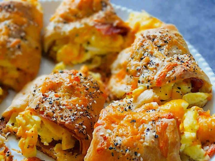 Breakfast Croissant Ring: Bacon, Egg, and Cheese, Great for Holidays!