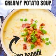 crockpot loaded potato soup pinterest image