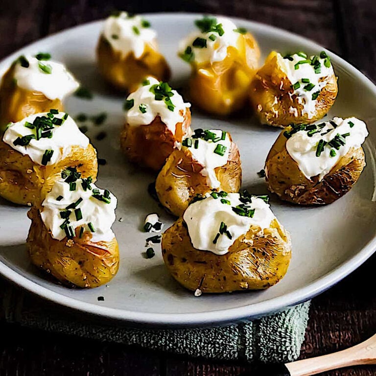 Crispy Baked Mini Potatoes Recipe Tasty Oven