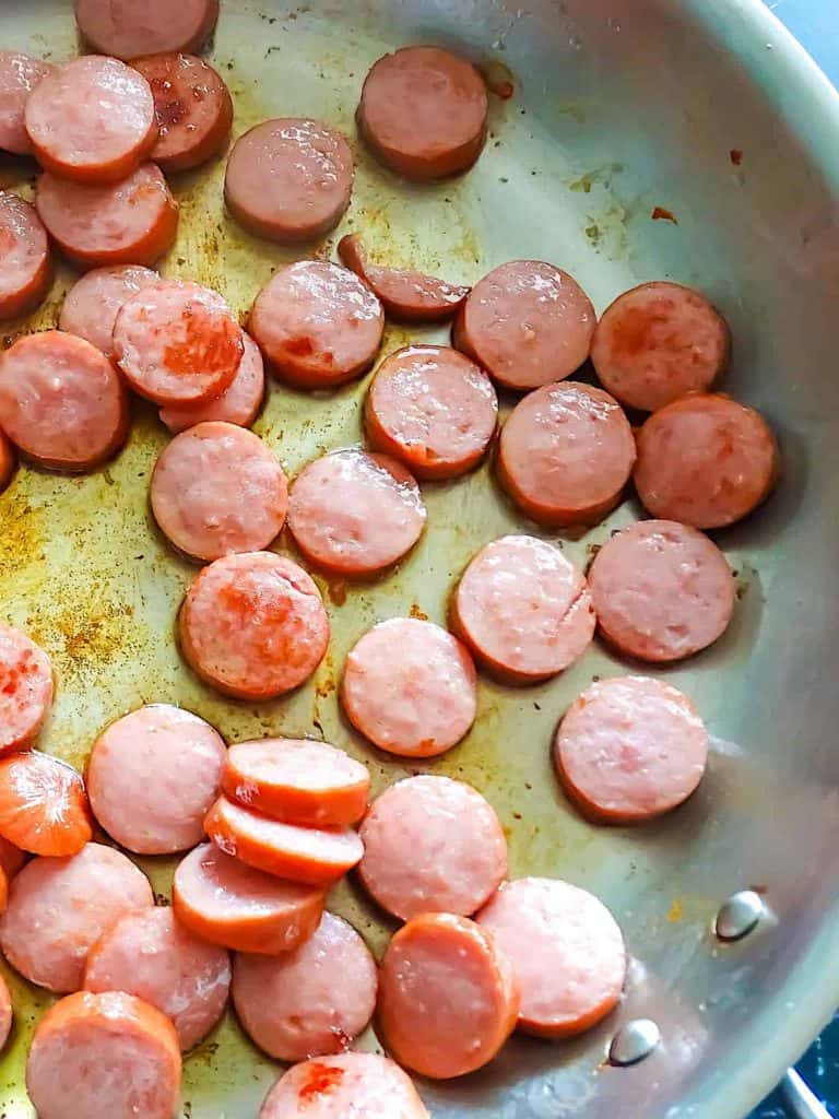 Kielbasa and Pepper Pasta - 25 Minutes and 8 Simple Ingredients!