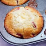 strawberry cream cheese muffin