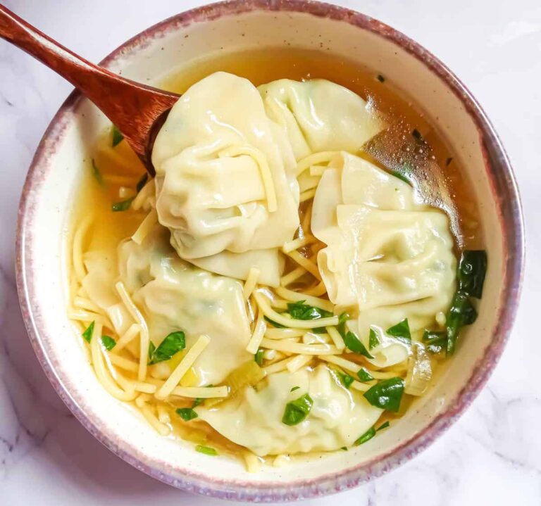 Instant Pot Wonton Soup Easy 20 Minute Dinner Tasty Oven