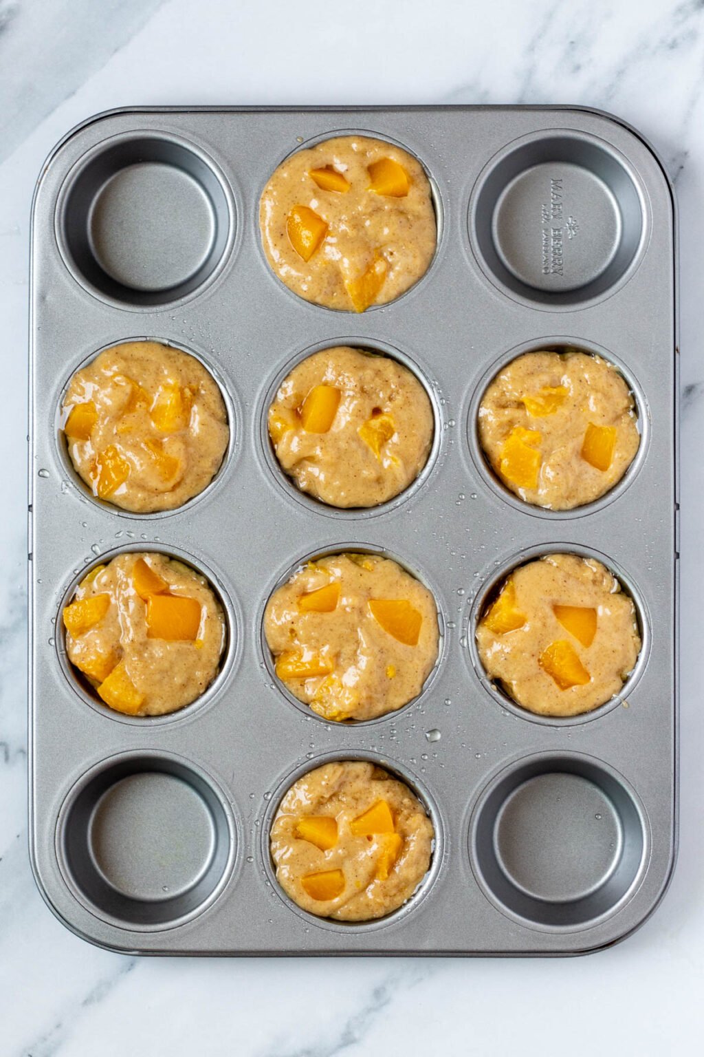 Peach Muffins (using canned peaches or fresh)- Tasty Oven