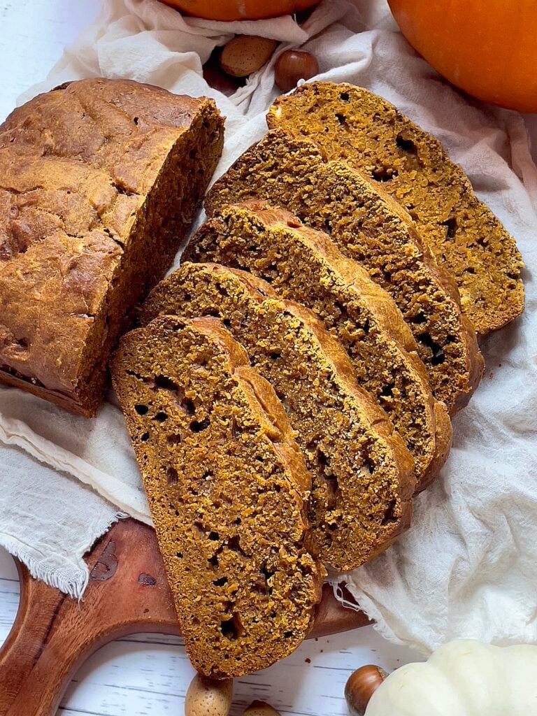 Bread Machine Pumpkin Bread Recipe - Quick Bread