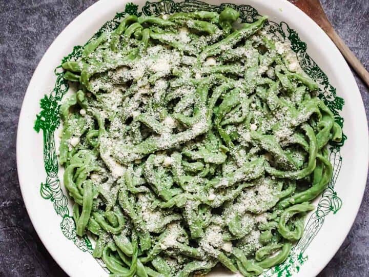 Fresh Spinach Pasta Dough Bread Machine Recipe