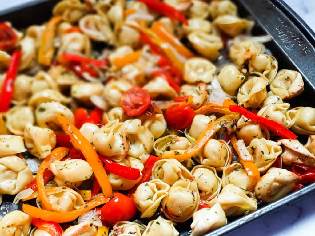 roasted vegetable tortellini recipe