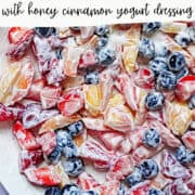 summer fruit salad pinterest image