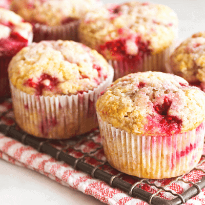 dairy free raspberry muffins