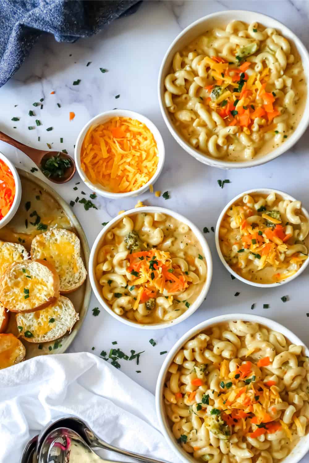 instant pot broccoli cheddar mac and cheese