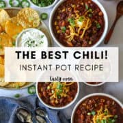 instant pot chili pin image