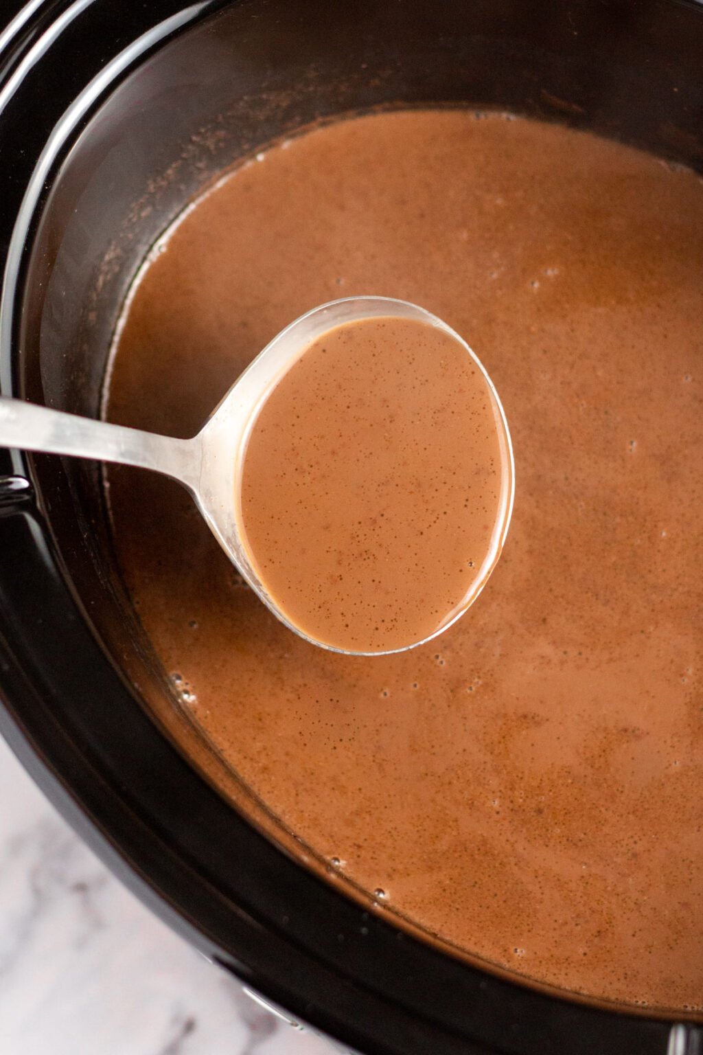 The Best Creamy Crockpot Hot Chocolate Recipe