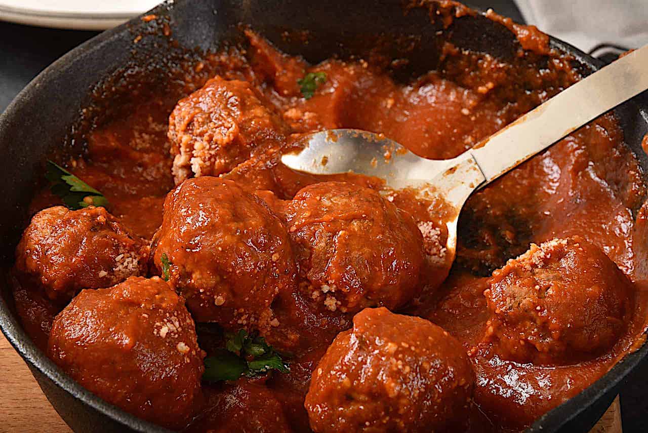 The Best Homemade Meatballs Easy 2 Step Stovetop Recipe