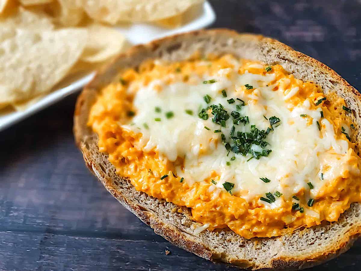 Buffalo Cauliflower “Heat and Eat” Dip