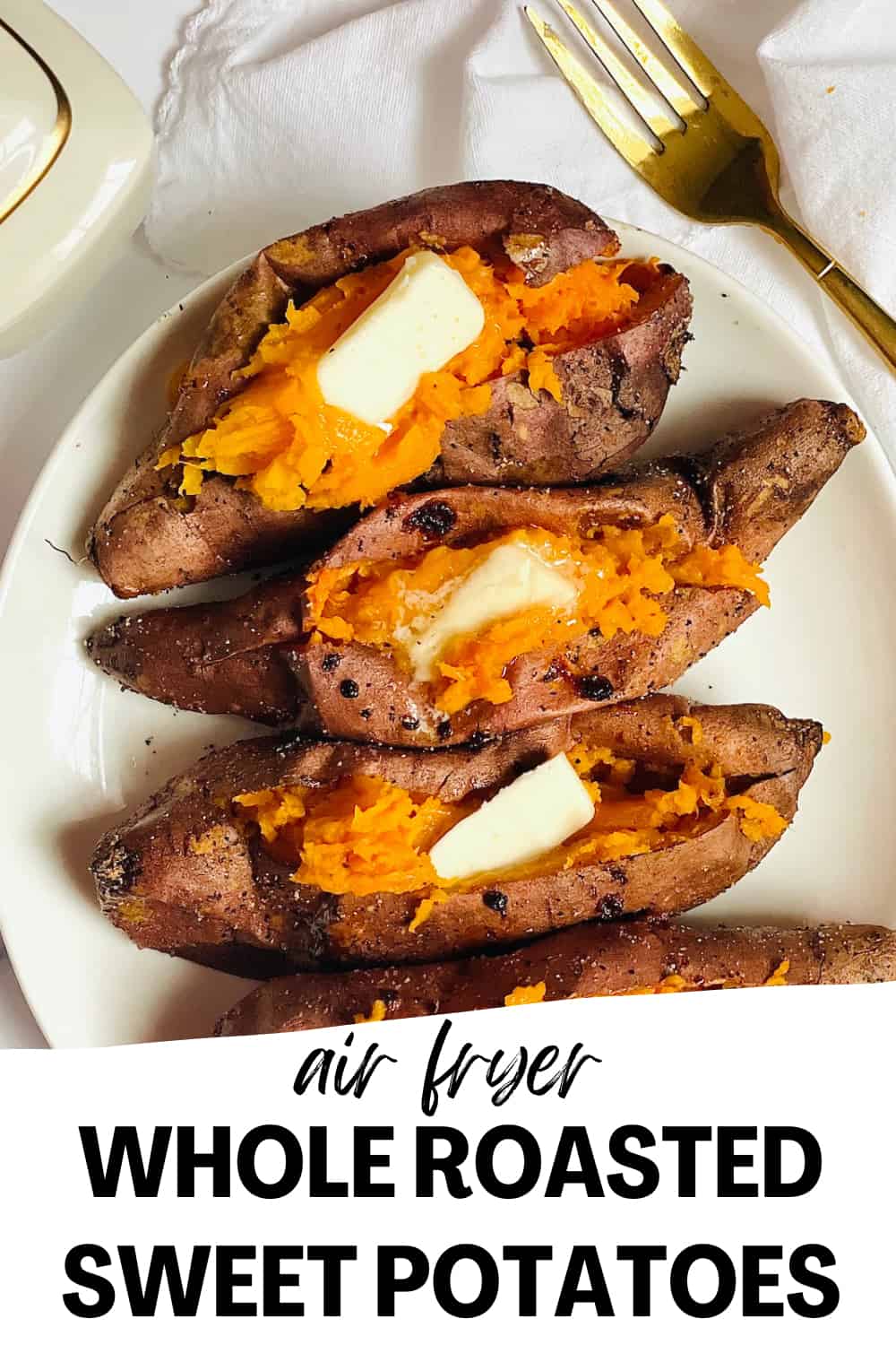 Air Fryer Whole Sweet Potatoes