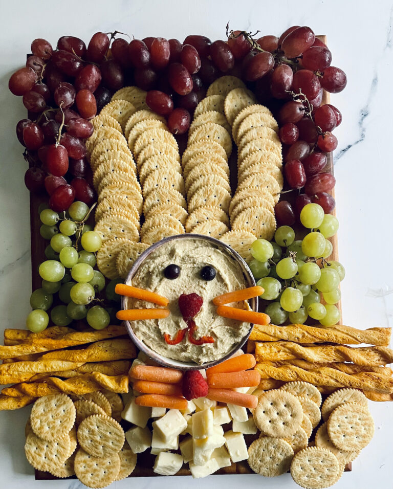 Easter Bunny Platter Shaped Like the Easter Bunny!