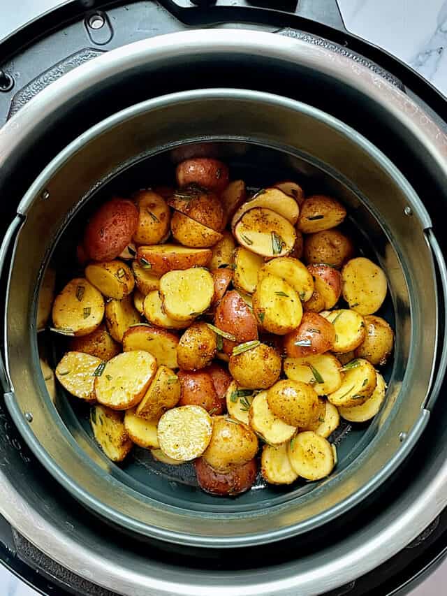 Air Fryer Baby Potatoes in 15 minutes!