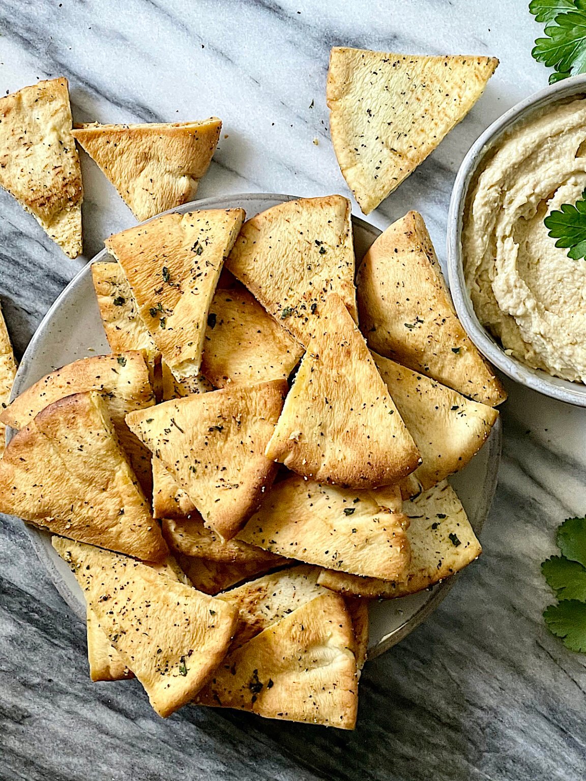 Air Fryer Pita Chips In 12 Minutes (it's Vegan, Too!)