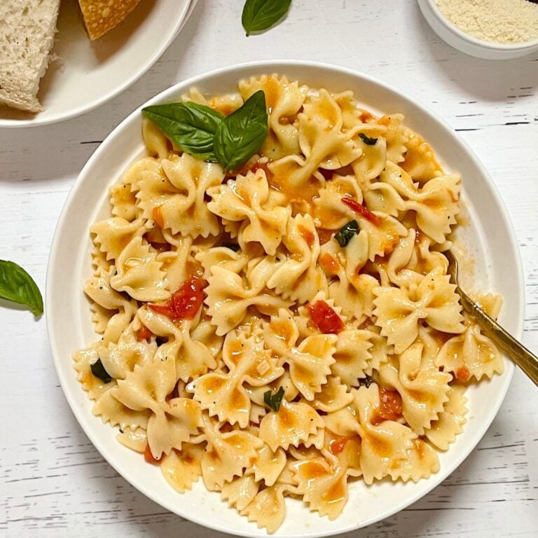 Instant Pot One Pot Pasta Tomato and Parmesan Pasta