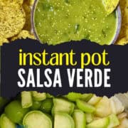 instant pot salsa verde pinterest image
