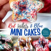 patriotic mini cakes pinterest image