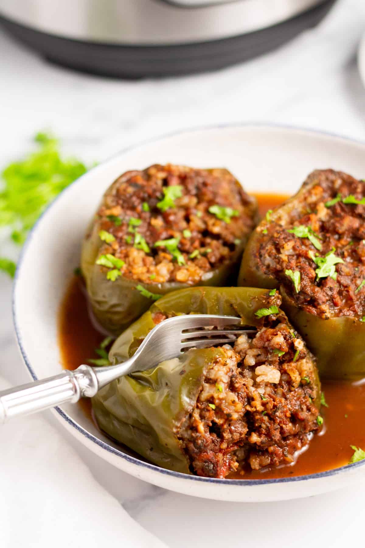 Instant Pot Stuffed Peppers
