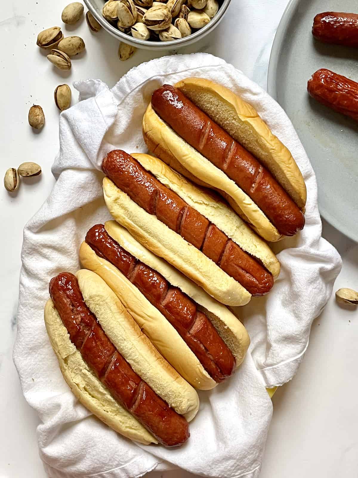 Air Fryer Hot Dogs Taste Just Like Grilled Hot Dogs