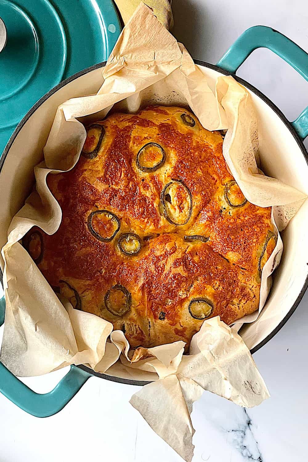 Cheddar Jalapeño Bread Bread Machine, Hand or Dutch Oven Directions
