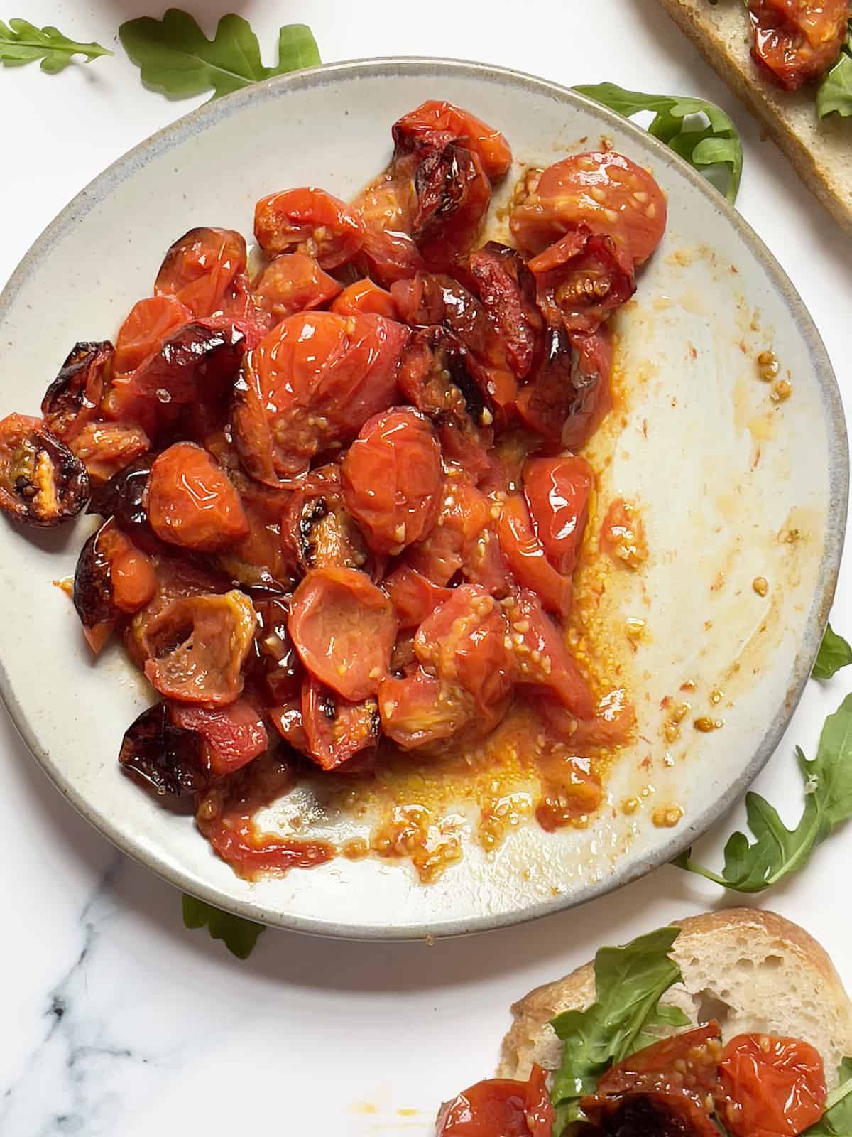 Air Fryer Roasted Tomatoes - Jersey Girl Cooks