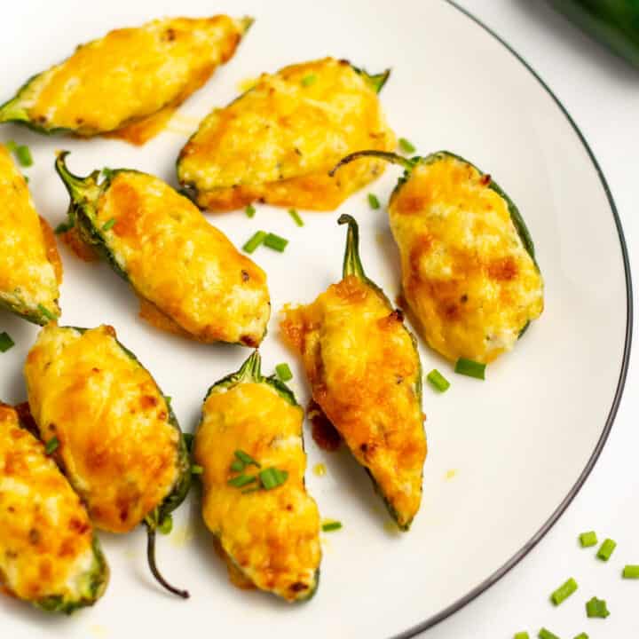 Air Fryer Jalapeño Poppers Recipe with No Breading