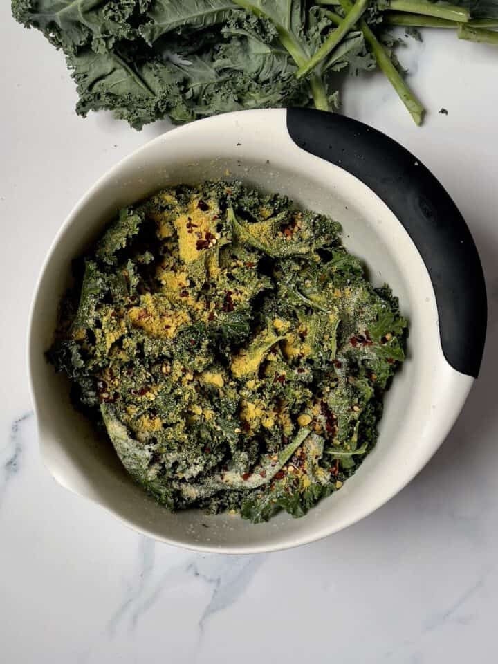 Air Fryer Kale Chips (with 10 Seasoning Ideas)