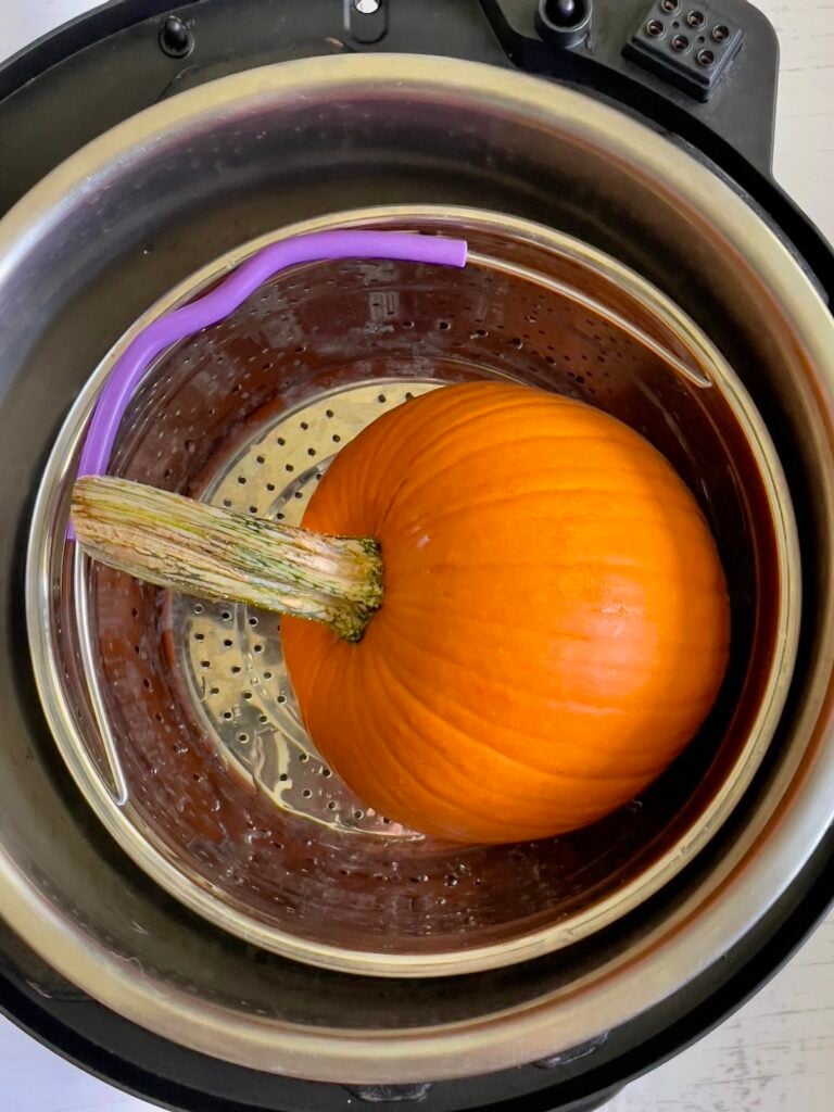 Instant Pot Pumpkin How To Pressure Cook A Whole Pumpkin