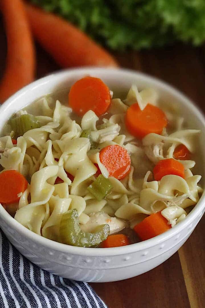 Instant Pot Chicken Noodle Soup – Tasty Oven