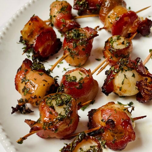 Air Fryer Bacon Wrapped Scallops Tasty Oven