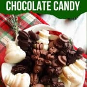 homemade chocolate christmas candy pinterest image