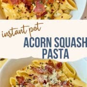 acorn squash instant pot recipe pinterest image