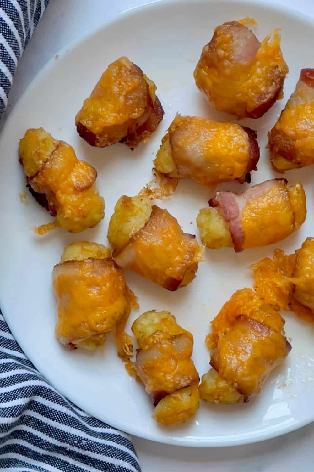 Bacon Wrapped Tater Tots Air Fryer Recipe