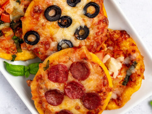 5 Minute Air Fryer Mini Pizzas - Kids Kubby