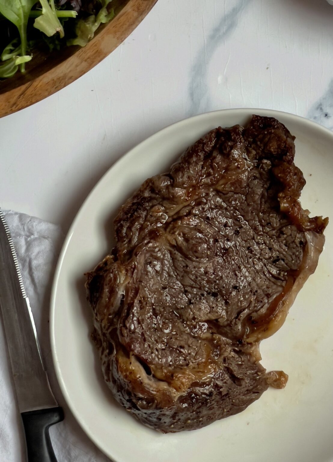 Air Fryer Ribeye Steak Tasty Oven