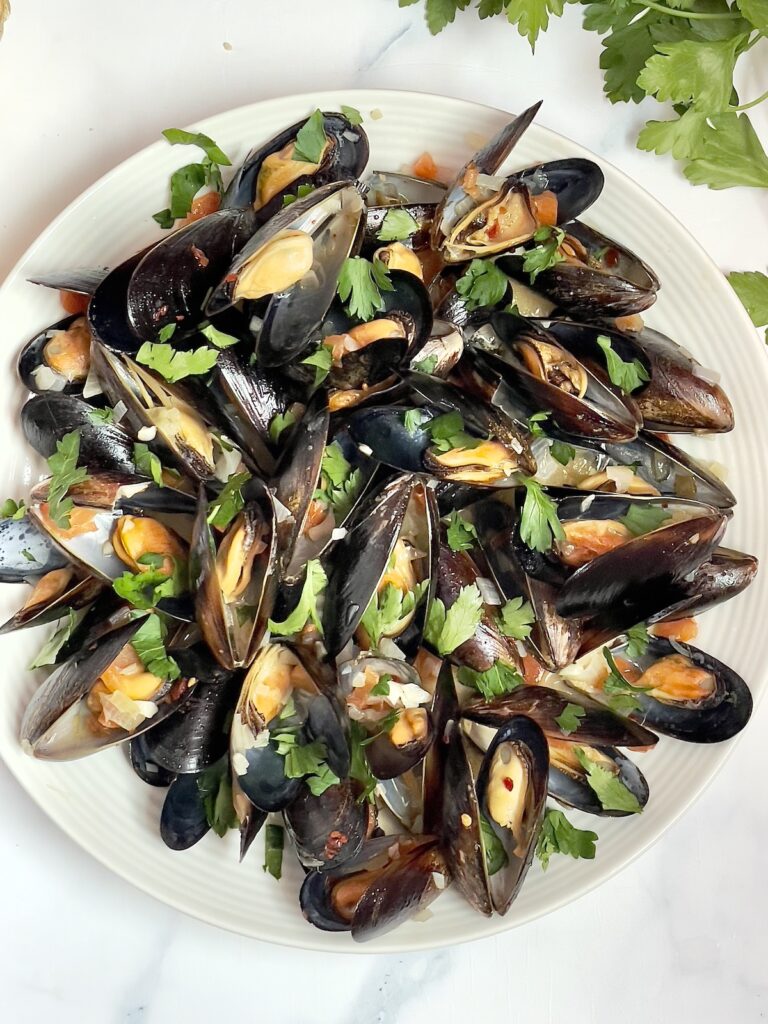 Instant Pot Mussels (Mussels Mariniere) Tasty Oven