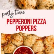 pepperoni pizza poppers pinterest image