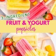 homemade popsicles pinterest image
