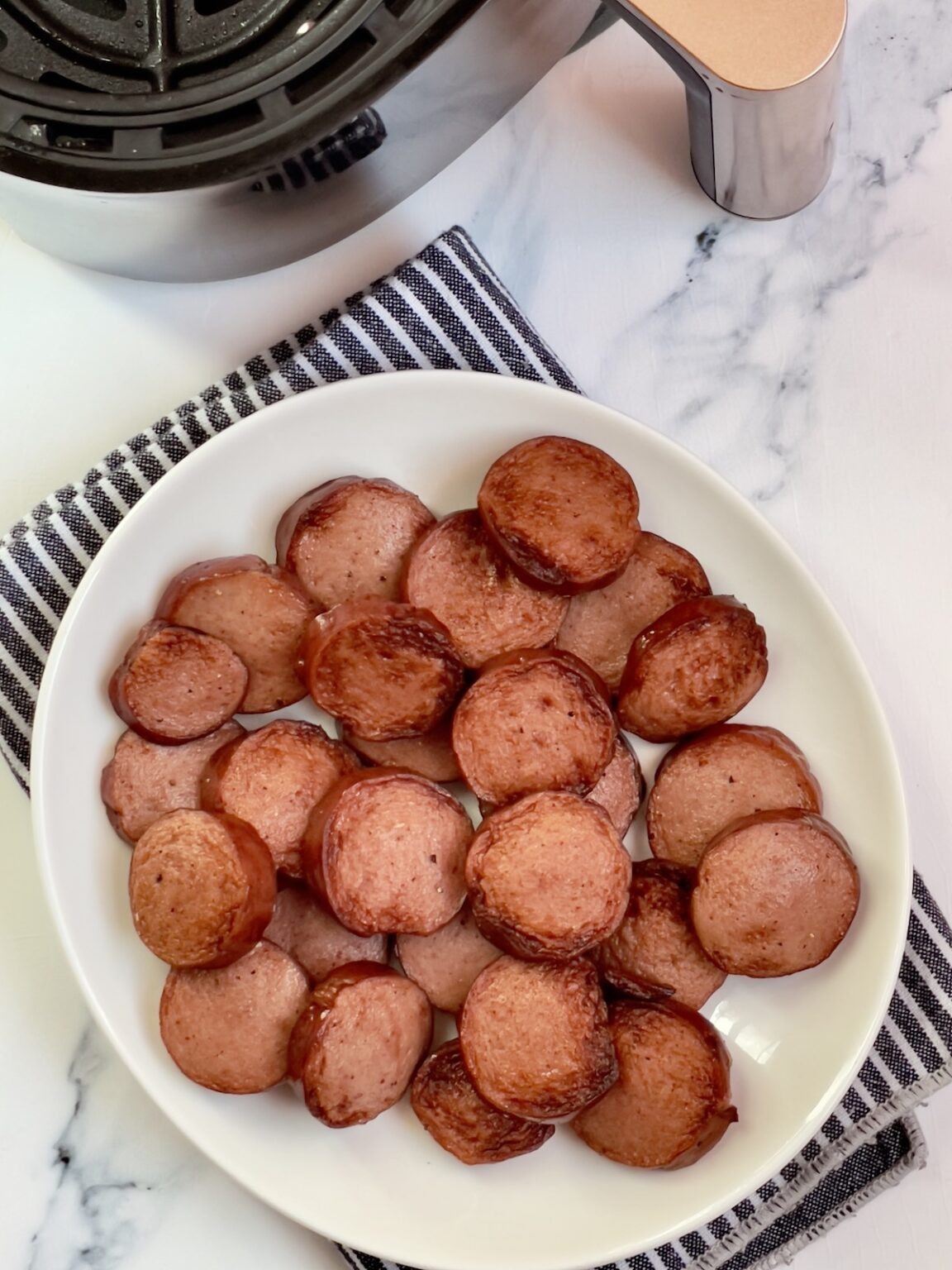 Air Fryer Kielbasa in 10 Minutes Tasty Oven