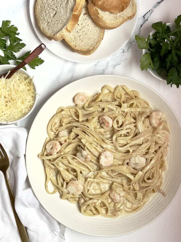 Instant Pot Shrimp Alfredo – Tasty Oven