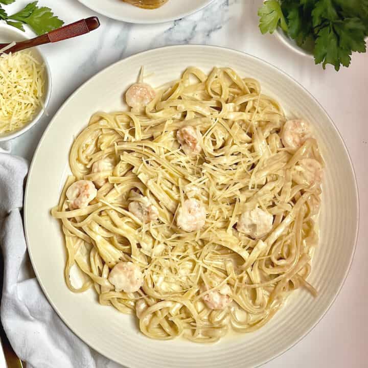 Instant Pot Shrimp Alfredo Tasty Oven