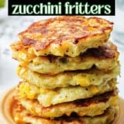 zucchini fritters pinterest image