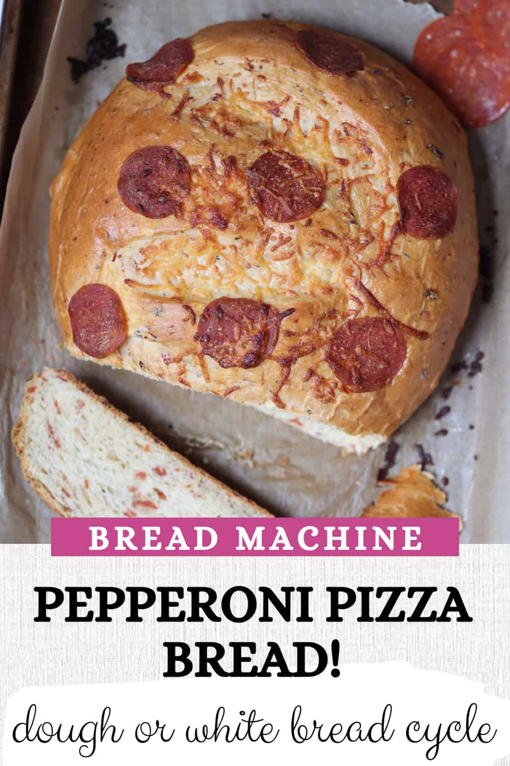 Bread Machine Pizza Bread