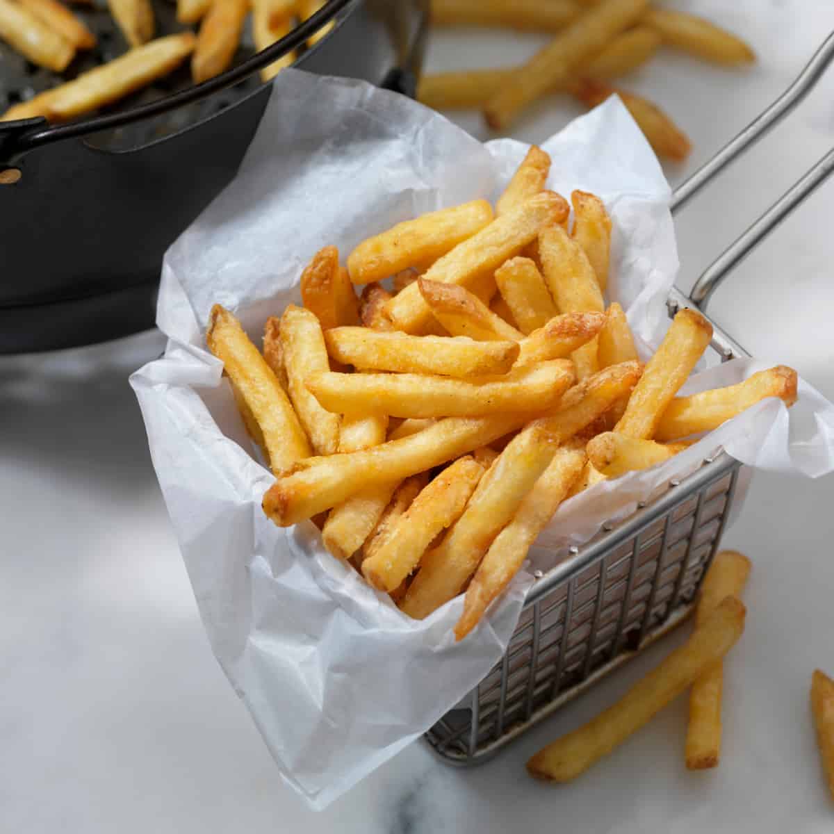 Instant Pot Air Fryer Frozen French Fries (with an Air Fryer Lid) -  DadCooksDinner