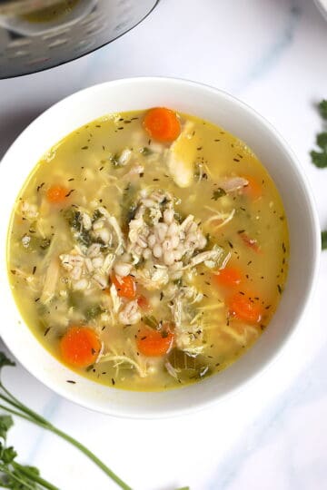 Instant Pot Barley Soup – Tasty Oven